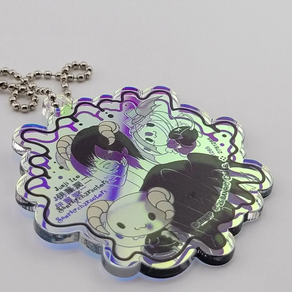Black-Clothed Pretty Boy & Lloromannic - Junji Ito Acrylic Charm